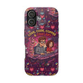 Love Code Coffee & ChatGPT Phone Case | Programmer Retro Cute